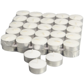 Christmas Candles Set White Candle Tin Tealight Fragrance Candle